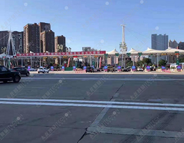 46台LED广告机在沈阳收费站及桃仙收费站正式投入运营