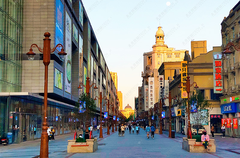 智慧LED灯杆屏入住天津各社区，助理智慧街区建设