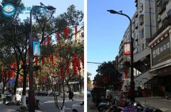 江西南昌新溪桥东一路：智慧灯杆屏点亮城市治理新图景