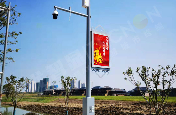 纪南文旅区试点安装LED灯杆屏：点亮文旅